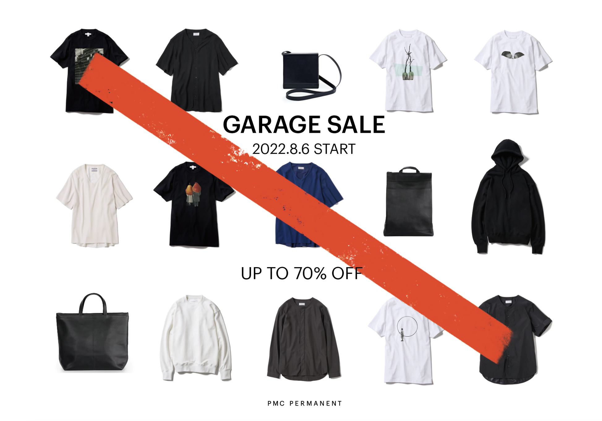 GARAGE SALE 2022 START— PMC PERMANENT